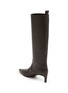  - BRUNELLO CUCINELLI - Monili Embellished Leather Tall Boots