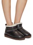 Figure View - Click To Enlarge - BRUNELLO CUCINELLI - Monili Band Leather Boots