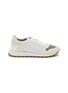 Main View - Click To Enlarge - BRUNELLO CUCINELLI - Monili Toe Low Top Lace Up Sneakers