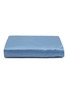 Main View - Click To Enlarge - CELSO DE LEMOS - Secret Queen Size Fitted Sheet — Ciel