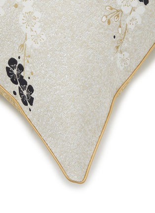 Detail View - Click To Enlarge - CELSO DE LEMOS - Cersuer Cushion Cover — Miel