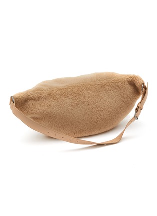 Detail View - Click To Enlarge - BRUNELLO CUCINELLI - Shearling Belt Bag