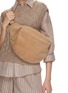Figure View - Click To Enlarge - BRUNELLO CUCINELLI - Shearling Belt Bag