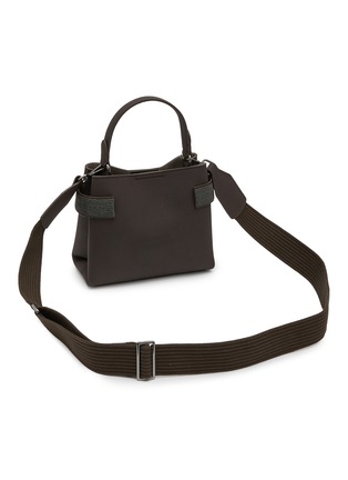 Detail View - Click To Enlarge - BRUNELLO CUCINELLI - Monili Embellished Leather Tote Bag