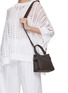 Front View - Click To Enlarge - BRUNELLO CUCINELLI - Monili Embellished Leather Tote Bag