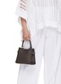 Figure View - Click To Enlarge - BRUNELLO CUCINELLI - Monili Embellished Leather Tote Bag