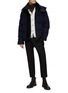 Figure View - Click To Enlarge - FABIO GAVAZZI - Hooded Cashmere Mink Fur Puffer Jacket