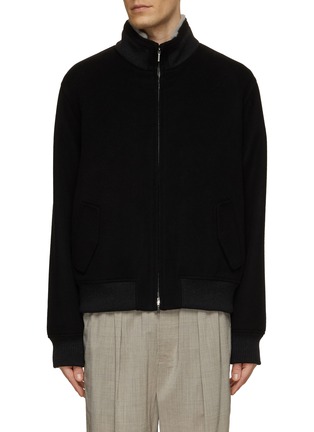 Main View - Click To Enlarge - FABIO GAVAZZI - High Neck Zip Up Bomber