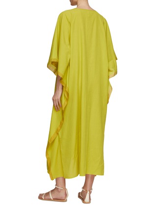 Back View - Click To Enlarge - TWO NEW YORK - V-Neck Long Kaftan