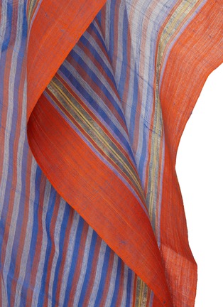  - TWO NEW YORK - Striped V-Neck Long Kaftan