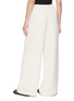 Back View - Click To Enlarge - THEORY - Half Elasticated Wide Leg Pants