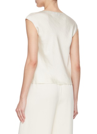 Back View - Click To Enlarge - THEORY - Cowl Neck Top