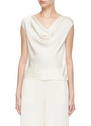 Main View - Click To Enlarge - THEORY - Cowl Neck Top