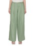 Main View - Click To Enlarge - THEORY - Pleated Wide Leg Linen Pants