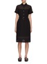 Main View - Click To Enlarge - THEORY - Belted Shirt Dress