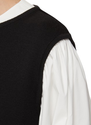  - EUNOIA - Charming Blouse With Vest