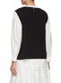 Back View - Click To Enlarge - EUNOIA - Charming Blouse With Vest