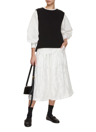 EUNOIA | Charming Blouse With Vest