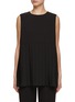 Main View - Click To Enlarge - EUNOIA - Pleated Vest