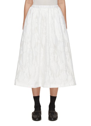 EUNOIA | Floral Shirring Skirt