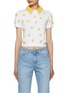 Main View - Click To Enlarge - ALICE & OLIVIA - Ciara Daisy Beaded Embellishment Top