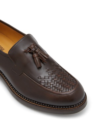 Detail View - Click To Enlarge - TESTONI - Camogli Leather Loafers