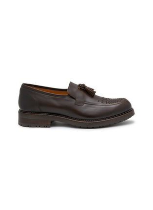 Main View - Click To Enlarge - TESTONI - Camogli Leather Loafers