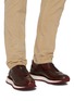 Figure View - Click To Enlarge - TESTONI - Moena Leather Sneakers