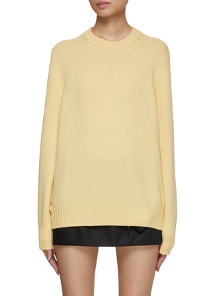 Main View - Click To Enlarge - PRADA - Simple Wool Blend Sweater