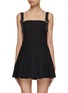 Main View - Click To Enlarge - DION LEE - Safety Slider Pleat Mini Dress