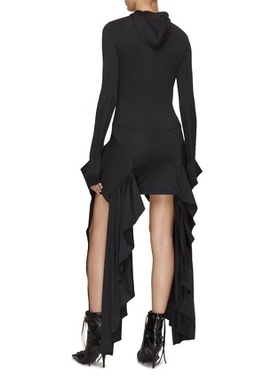 Back View - Click To Enlarge - BONBOM - Hooded Chandelier Dress