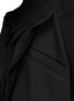  - BONBOM - Pleated Lantern Side Oversized Blazer