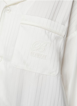  - BONBOM - Pierce Pinstripe Pyjama Top