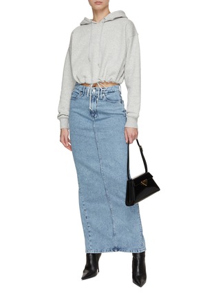 Figure View - Click To Enlarge - GOOD AMERICAN - Uniform Maxi Skirt