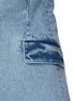  - GOOD AMERICAN - Peak Lapel Denim Blazer