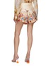 Back View - Click To Enlarge - ZIMMERMANN - Floral Print Mini Short
