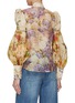 Back View - Click To Enlarge - ZIMMERMANN - Sensory Floral Print Blouse