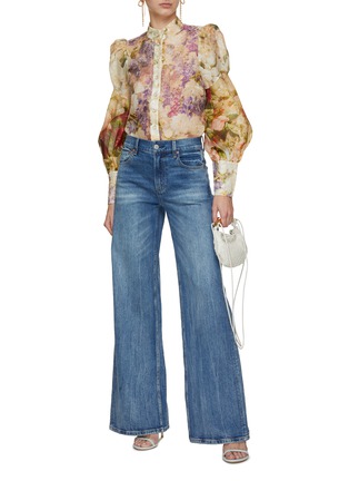 Figure View - Click To Enlarge - ZIMMERMANN - Sensory Floral Print Blouse