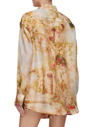 Back View - Click To Enlarge - ZIMMERMANN - Luminosity Button Up Shirt