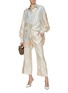 Figure View - Click To Enlarge - ZIMMERMANN - Sensory Button Down Silk Shirt