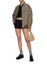 Figure View - Click To Enlarge - MIU MIU - Prince de Galles Check Blouson Jacket