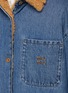  - MIU MIU - Logo Embroidered Denim Jacket
