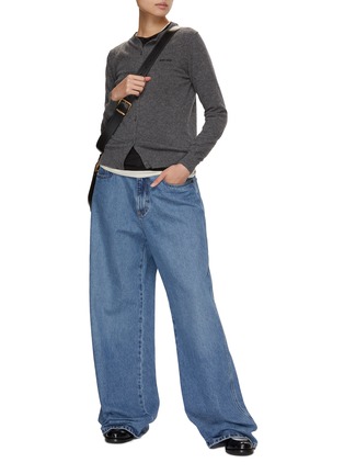 Figure View - Click To Enlarge - MIU MIU - Fitted Cashmere Cardigan