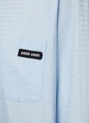  - MIU MIU - All Over Logo Shirt