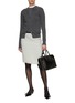 Figure View - Click To Enlarge - MIU MIU - Fitted Logo T-Shirt