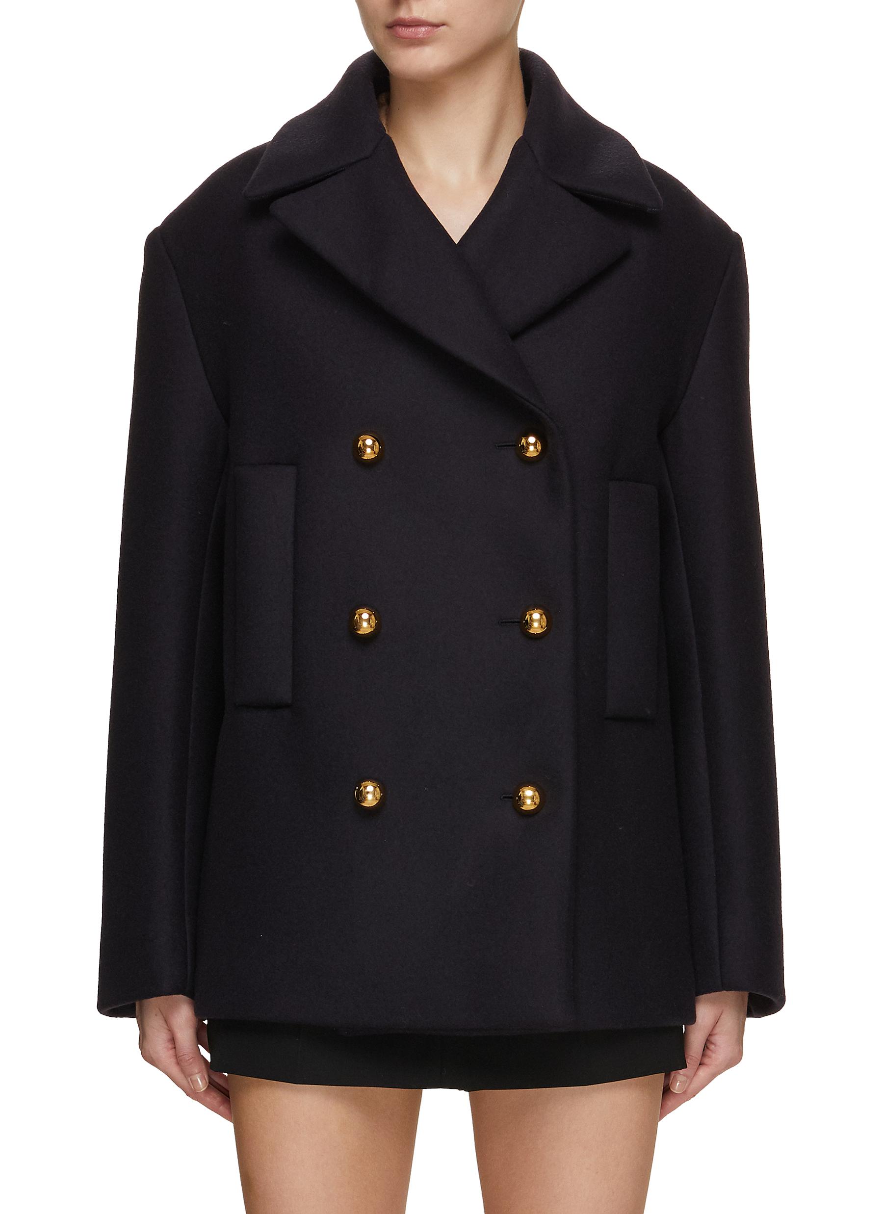Padded peacoat clearance