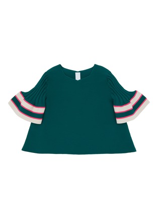 Main View - Click To Enlarge - CFCL - Pottery Kids Short Bell Sleeve Knit Top
