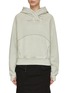 Main View - Click To Enlarge - HYEIN SEO - Button Detailing Hoodie