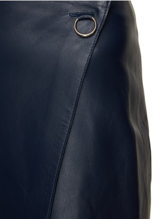 - AERON - Celeste Mid-length Leather Skirt