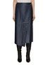 Main View - Click To Enlarge - AERON - Celeste Mid-length Leather Skirt